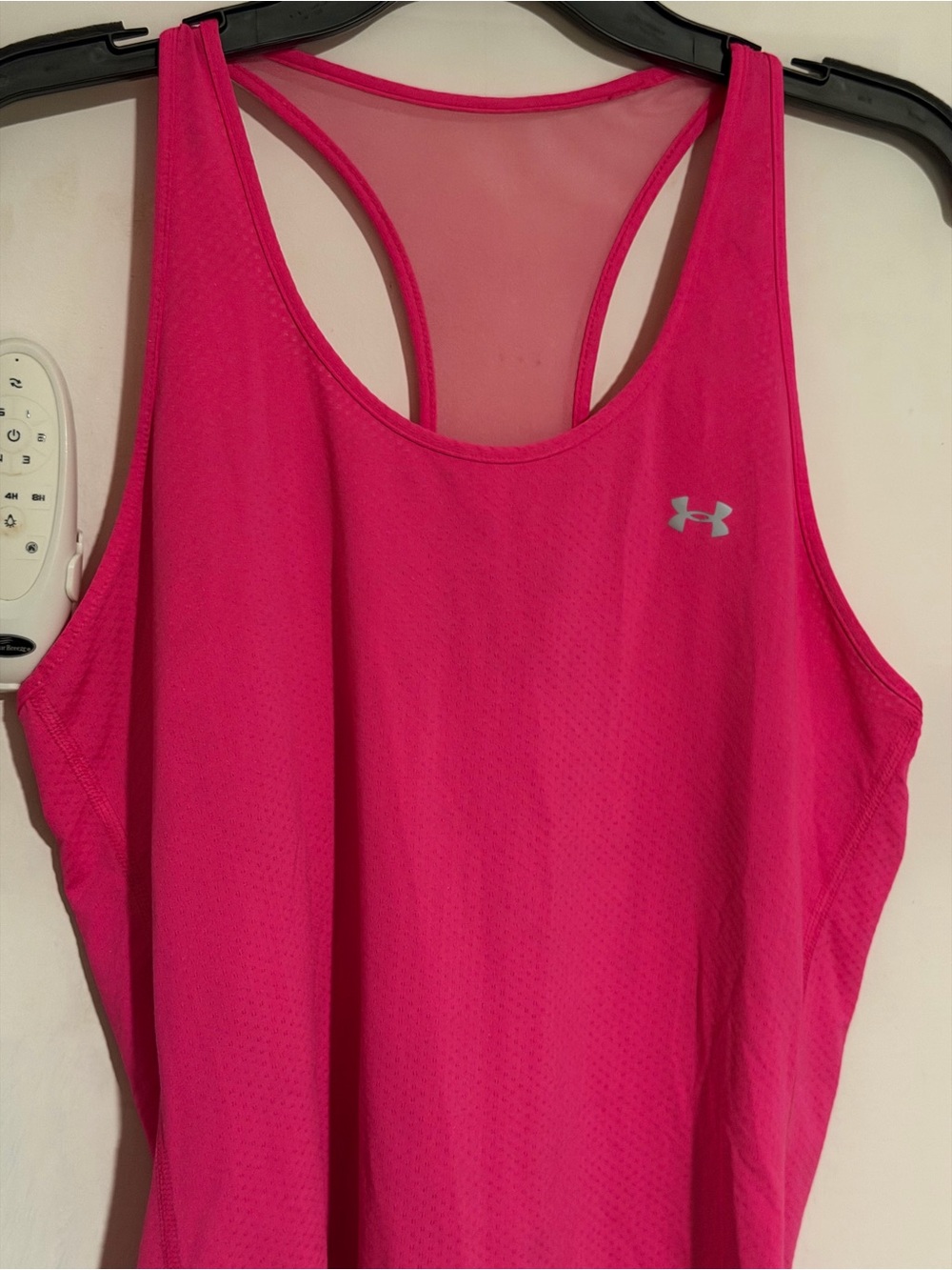 LG Hot Pink Racerback Performance Tank Top - Picture 2 of 7